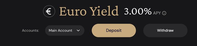The image features a banner with text that reads "EURO YIELD 3.00%" and "WILLOW". The text appears to be related to an advertisement or promotional material for a cryptocurrency called "EURO YIELD", which is designed to attract users' attention by offering high yields on their deposits. The text also mentions the possibility of receiving 4% cashback on purchases made with the cryptocurrency, which could be another reason for its appeal to potential users.