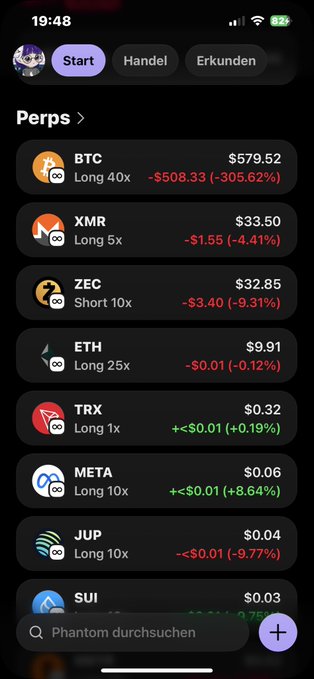 The image shows a phone screen displaying a list of cryptocurrency exchanges, including Bitcoin (BTC), Eth (ETH), Trx (TXR), and others with their current prices. The screen also includes a chatbot prompt asking if someone is interested in buying or selling any of the listed cryptocurrency. The image is related to this post because it suggests that the user might be considering trading one of these cryptocurrencies, as they are offered for sale on the App Store.