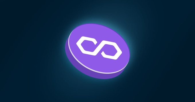 A glowing purple Polygon (POL) coin floats against a dark background, symbolizing the blockchain's proposal to enhance $POL staking yields through real network revenue rather than token inflation. The image visually represents the digital asset at the center of the new native staking initiative that would direct priority fees to stakers.