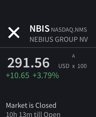 A screen showing a market indicator called the Nasdaq index, which was at $29,56 and is now down 9.5% with an additional 1.55% gain needed for it to reach $28.