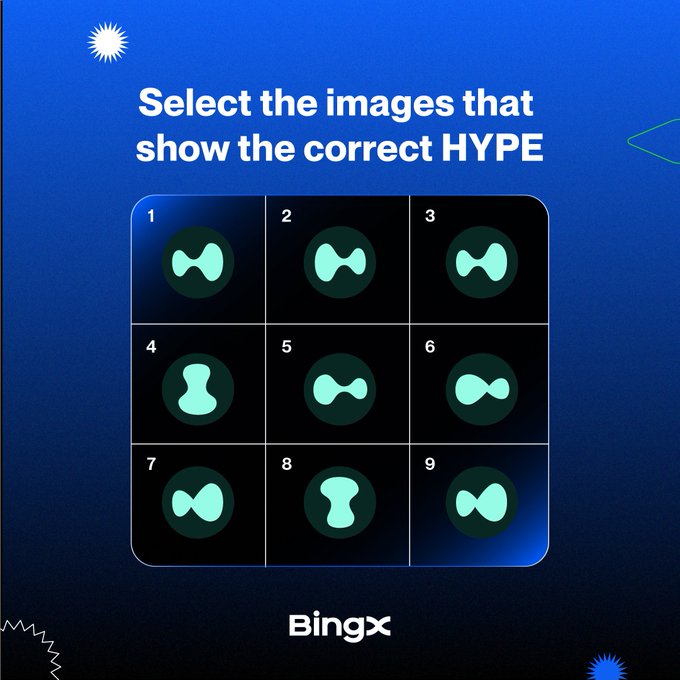 The image features a BingXQuiz game with a blue background and white squares containing images of different shapes or objects. The text at the bottom of the image reads "BingXQuiz Giveaway Win" followed by an instruction for players to enter their answers, which are displayed in a grid format on the screen. There is also a link provided that leads to more information about the game and how to join.