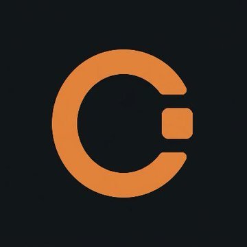 An orange stylized "C" logo on a dark gray background, representing the Solana-based memecoin project Corpus (@corpus_sol), which is featured in the post as an early memecoin with quant fund infrastructure capabilities.