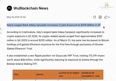 The image focuses primarily on an email discussing the largest bank's involvement with XRP. The text presents information about XRP's potential growth and the bank's substantial financial assets invested in the cryptocurrency. There are also details about Ripple, a newer digital currency, which may have an impact on the market dynamics.