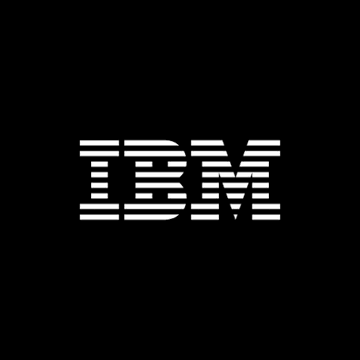 The image displays the iconic IBM logo, featuring the company's signature eight-bar striped lettering in white against a black background. This visual ties directly to the news that IBM's Digital Asset Haven technology is partnering with Swift's blockchain network to enable 24/7 tokenized deposit transfers for banks worldwide.