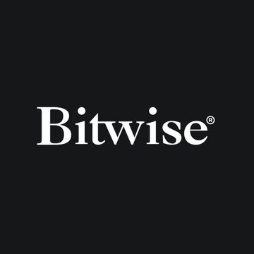 The image shows the white “Bitwise®” logo on a black background. It relates to the post about Bitwise and the Hyperliquid Policy Center urging the SEC to clarify proposed crypto rules.
