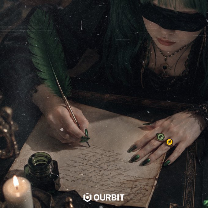 The image presents a serene and mysterious scene that might evoke the concept of thoughtful reflection or mystical power. It relates to the provided text in the notion that a service called "Ourbit" is engaged in facilitating the deposit and withdrawals of digital cryptocurrency assets such as Ethereum ($ETH) and USD Coin ($USDG). The intricate details in the illustration could imply the complexity and depth involved in digital transactions, such as those conducted on the Robinhood Chain via the platform.