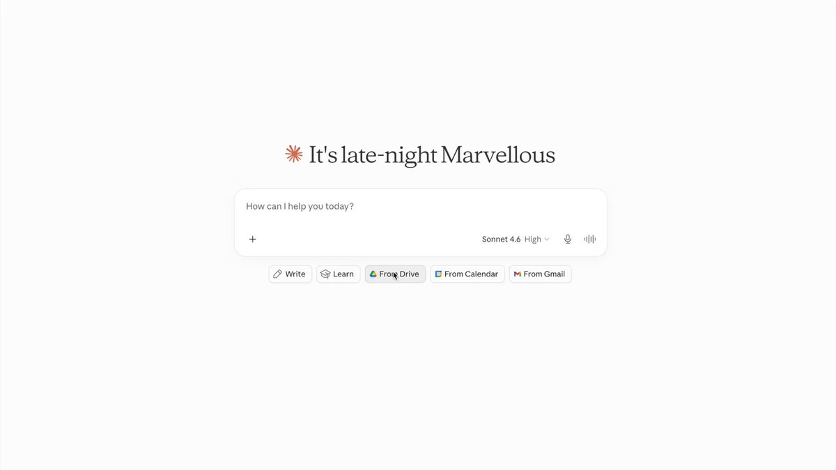 The image shows a screenshot of a computer screen with a message displayed at the top that reads "It's late-night Marvelous". The background color of the image is white, which contrasts with the black text. The main focus of the image is on the message and its context within the post.