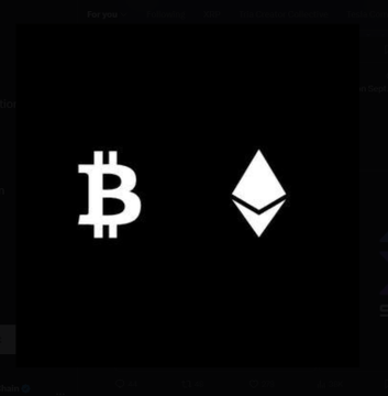 The image shows the white logos of Bitcoin (₿) and Ethereum (Ξ) side by side on a black background, visually representing the contrast highlighted in the post between Bitcoin's $236M outflow and Ethereum's positive ETF inflows. This juxtaposition symbolizes the "institutional alt rotation" referenced in the caption, where smart money is shifting from BTC into utility-focused alts like ETH before the next market leg up.
