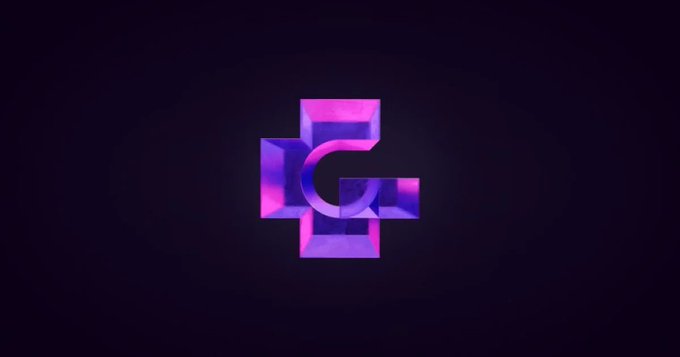 A stylized "G" logo in purple and pink gradient tones set against a dark background, likely representing Genius.fun, the platform referenced in the post about BNBChain community accumulating 135,000 BNB Network Co shares.