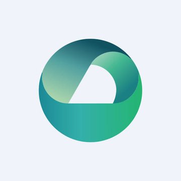 A circular logo with a gradient from dark teal to green, featuring a stylized white half-circle cutout in the center, displayed on a light blue background. The logo appears to represent a brand or financial entity, likely "ODINE," which is referenced in the accompanying post about a 1,000,000 TL investment that would have grown to 19,090,900 TL over a year.