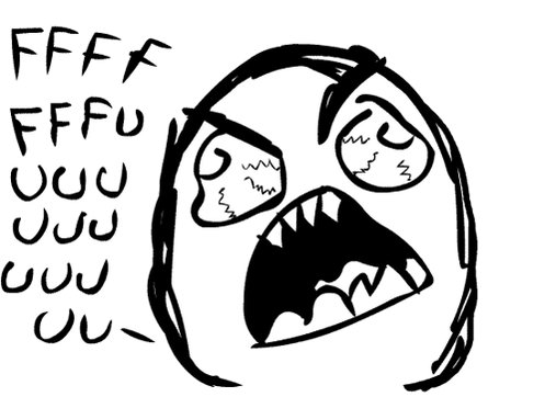 The image features a black and white drawing of a face with a mouth open wide, showing teeth and making a facial expression that appears angry or frustrated. The caption below the drawing reads "Are you fading one of the BEST risk to reward memes on the fkn market right now?! $RAGEGUY repricing will be VIOLENT." This suggests that the image is related to a meme about a character who has been described as being "fading" or losing their effectiveness, and it also mentions that the meme is about a violent action. The overall tone of the post seems to be negative or critical towards the character depicted in the drawing.