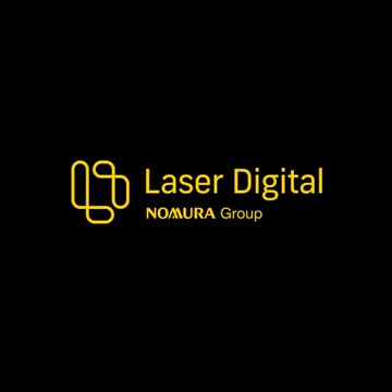 The image displays the Laser Digital logo alongside its affiliation "NOMURA Group" on a dark background, visually representing the Nomura-backed crypto firm mentioned in the post that recently became the first new entrant into Japan's crypto industry in four years with regulatory approval for institutional liquidity services.