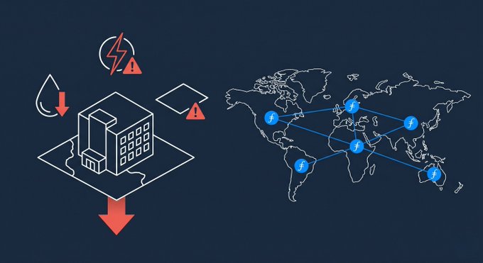 The image features a map of the world with a blue background and white lines representing different countries, along with a drawing of an AI rack pushing 160kW of power through the grid. The text "AI racks pushing hyperscale facilities into localized hurdles on water, power, and land." is also present in the image.