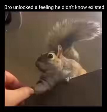 urn with a squirrel on it, suggesting the squirrel is locked inside
