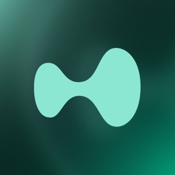 The image features a green, abstract design with two circles that appear to be floating or hovering above each other. The background of the image is a dark green color, which contrasts with the lighter green circle at the center. There are no texts or additional objects in the image, and the focus remains solely on the unique and intriguing design.