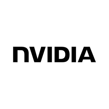 The image displays the black "NVIDIA" logo, which directly relates to the news about HIVE's $350 million GPU cloud deal involving NVIDIA hardware clusters to power AI infrastructure.