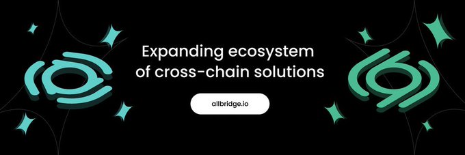 The image features two green circles with blue lines, one larger than the other, set against a black background. The text "Expanding ecosystem of cross-chain solutions" is written above them, and there are stars surrounding each circle. The caption below the image reads "Polygon has grown into one of the most active ecosystems in crypto attracting users builders and liquidity from across the industry. As more blockchains emerge the real challenge is no longer choosing a single network. It is being able to move between ecosystems without".
