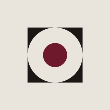 A black square containing a white circle with a dark red inner circle is displayed, likely representing a stylized target or platform logo without any visible text or numbers. The image does not directly depict the news about Pentiv's $10B real estate tokenization on Injective, but may serve as a generic graphic accompanying the announcement.