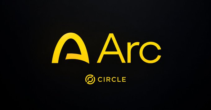 The yellow Arc logo with 'CIRCLE' text displayed on a black background.