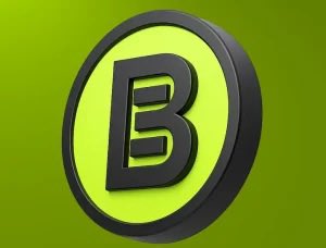 This image shows the BMNR crypto logo, which is likely referencing the user's investment in the $BMNR stock mentioned in the post, despite the recent losses.