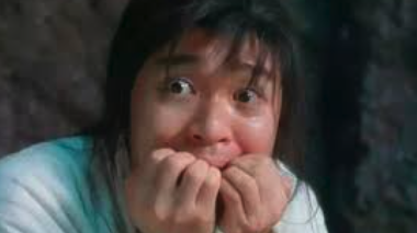The image shows a person with a shocked, wide-eyed expression, hands clasped near their mouth, perfectly capturing the disbelief and panic conveyed in the post about DeFi platform Reflect Money's poor user compensation plan following the April Drift exploit. The exaggerated facial expression humorously illustrates the poster's reaction to the inadequate 20% principal return offer to affected users.