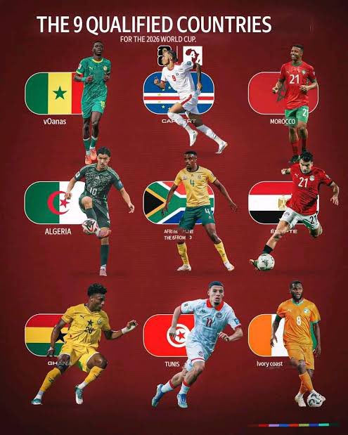 The image features a poster of soccer players from various countries, showcasing their skills and representing different teams. The poster includes a total of 14 soccer players, each with unique poses and expressions as they play or pose for the picture. The poster also contains text that provides information about the World Cup, such as the tournament's timing and how much money moves during this event. The post is titled "The 9 Qualified Countries For The 2023 World Cup" and includes a link to a website where one can learn more about the tournament and its impact on the global economy.