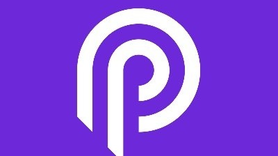 The image features a purple background with a white logo that reads "PYTHON". The logo is composed of two lines connected by a curve, creating an oval shape. The text above the logo reads "market data used to feel locked behind walls, with no transparency." Below the logo, there are three lines in different colors: blue, purple, and gray. These lines appear to be part of a larger design or pattern on the image.