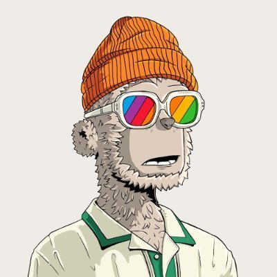 The image features a cartoon monkey wearing sunglasses, a hat, and a shirt with green trim. The monkey appears to be posing for a photo or drawing, possibly as part of a contest or social media challenge related to the post "Good morning friends of Legendary Happy Weekend @gloobiez_eth spots giveaway soon".