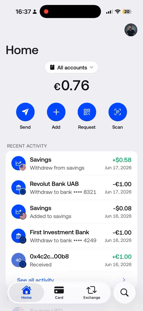 The image shows a smartphone screen displaying information about depositing money into a savings account using the app "Savings". The phone's home screen displays various options for managing the account, such as adding funds or transferring them from another account. The user interface is simple and easy-to-use, making it accessible to people of all ages and backgrounds.