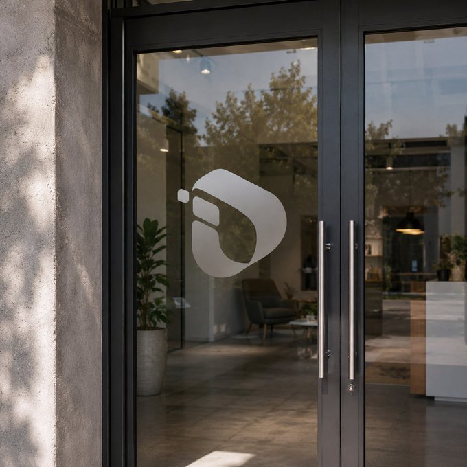 The image shows an office entrance with two glass doors, one of which has a logo that reads "i" followed by a number. The other door also features a logo for "i" along with the words "Interlink". In front of these doors is a potted plant and a chair, suggesting a welcoming atmosphere within the office space.

The post about Web3.ai and its team building activity is related to the image because it highlights the importance of teamwork in the context of Web3.ai's mission. The company aims to create an inclusive and collaborative environment for its employees by participating in various team-building activities, such as the one depicted in the image with the glass doors.