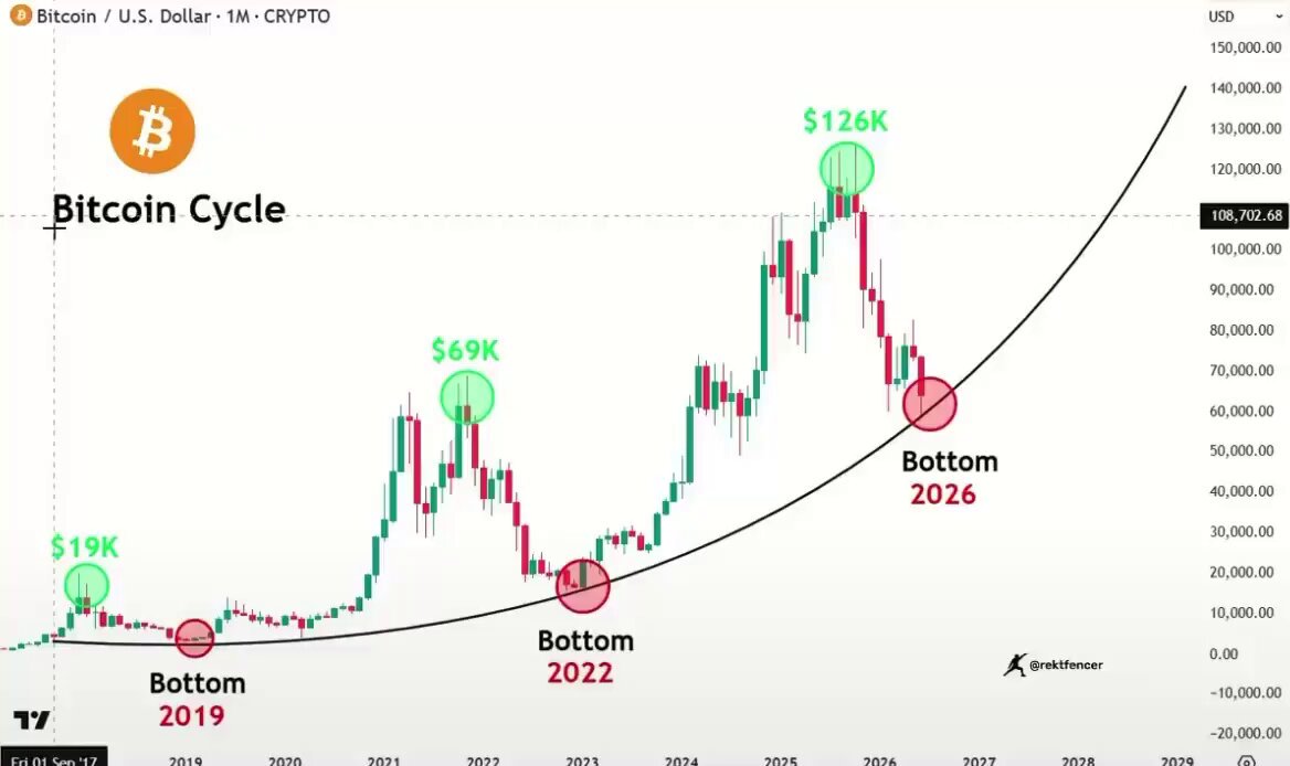 The image shows a line graph that displays Bitcoin price changes over several years, with each year marked along the horizontal axis from 2009 to 2016. The graph indicates that the Bitcoin price has experienced significant growth since then, reaching $BTC levels during certain periods. This information is relevant to the post because it suggests a possible trend for investing in or monitoring Bitcoin's performance based on historical data.
