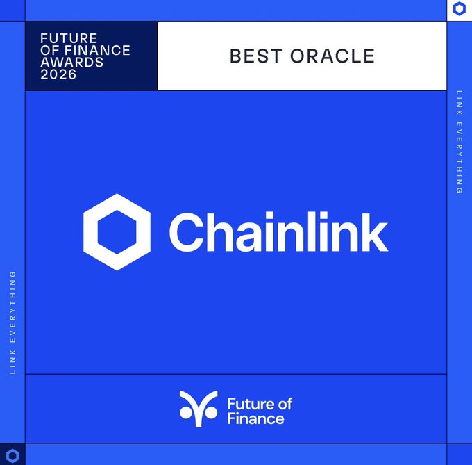 "Chainlink was just named Best Oracle Provider at the Future of Finance Awards 2016. Oracles aren't something most people in finance think about. But every tokenized asset, every onchain settlement, every institution moving real capital into digital markets depends on one thing:".