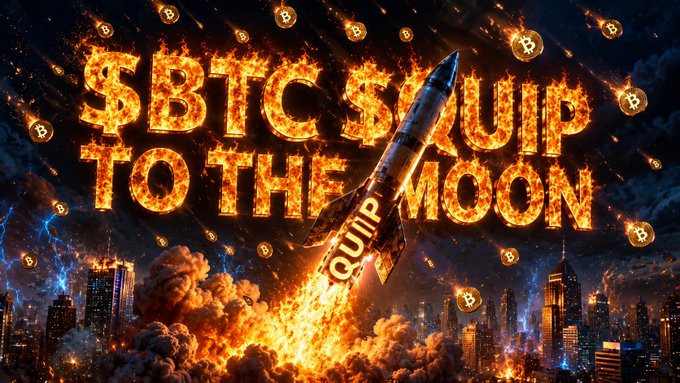 The image features a rocket launching into space, with the words "S$BTCC $QUIP TO THE MOCK" written above it. The phrase "focus on what is in the image and how it relates to the post." suggests that the focus of the image should be on the content displayed at the bottom of the image rather than the rocket itself or its launch.