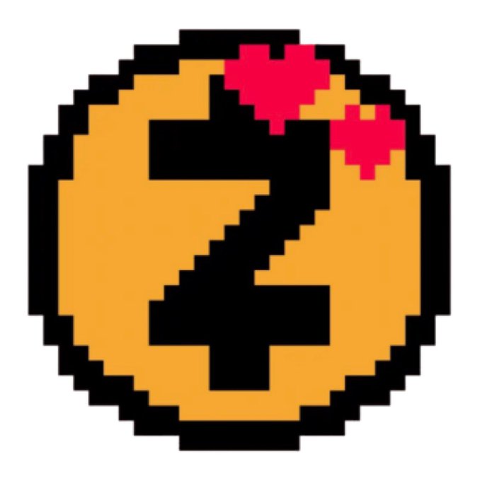 A pixel art emoji of a taco with a bite taken out of it, bleeding red.