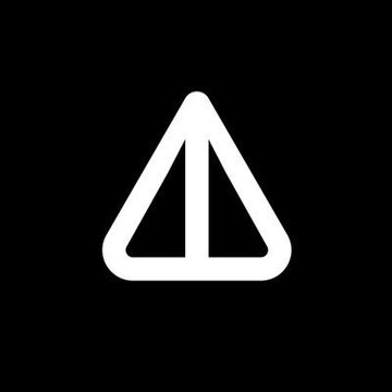 The image features an upward-pointing triangle with a white border, which appears to be floating against a black background. The text "Asking for a friend." is written below the triangle, and there are two lines of text above it that read "NOTCOIN DOGS". This combination of elements creates a visually striking contrast between the white triangle and the black background, drawing attention to both the image itself and its message.
