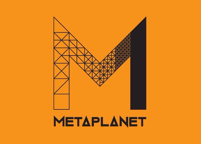 The image displays the Metaplanet logo, featuring a stylized black letter "M" with a geometric triangular pattern on an orange background, with the word "METAPLANET" written below it. The logo accompanies a post clarifying that Metaplanet's movement of 3,881 BTC (~$247M) was an internal wallet transfer, not a sale to an exchange.