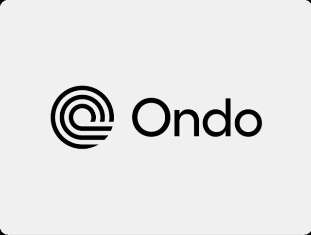 The image features a white logo for an online marketplace called Ondo. The logo consists of a circle containing a line through it, which is the company's name. The text "SAD NEWS" is written below the logo, indicating that Nathan Allman, the founder of Ondo Finance, has passed away. The post also mentions that Ondo was one of the pioneers in the Real World Assets movement and that our prayers are with his family and friends.