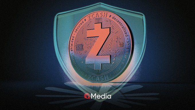 The image features a shield-shaped coin with the word "Zcash" written on it, which is a type of cryptocurrency. The coin has been minted by the company Zooko Wilcox and is currently being used as a form of payment for various services. The image also includes text that reads "Anthropic 使用 Mythos 对 $ZEC". This suggests that the coin is associated with a particular project or initiative, possibly related to the concept of "ancient" or "mythological" practices in the context of cryptocurrency development and usage.