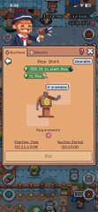 A screenshot from a mobile game showing character stats including 'Pop Star' and various attributes like Creativity, Charisma, and Rhythm.