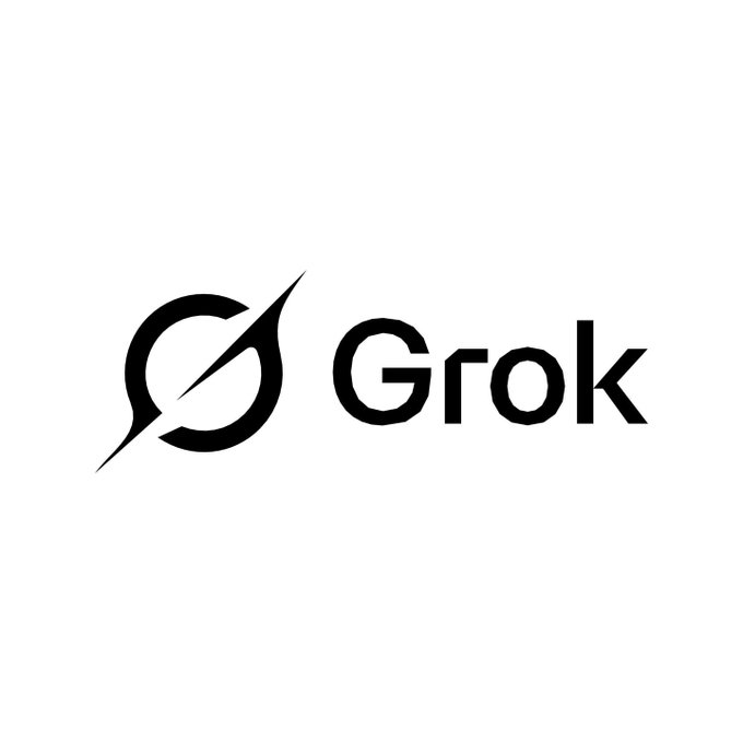 A logo featuring a stylized 'Ø' with a slash, accompanied by the text 'Grok'.