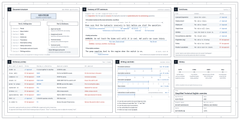 A blurry calendar interface displays multiple months in a grid layout, showing days and weeks but with details too obscured to read clearly.