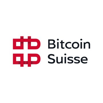 The image shows the Bitcoin Suisse logo, featuring a red stylized "B" design alongside the company name "Bitcoin Suisse" in black text. The logo visually represents the company mentioned in the announcement, which has received FSRA licensing to expand its regulated cryptocurrency services in the UAE.