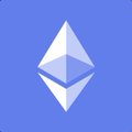 The image shows the Ethereum (ETH) logo, a light blue diamond-shaped symbol, which directly relates to the post's discussion about Ethereum's price movement and prediction of a fake recovery before a real crash.