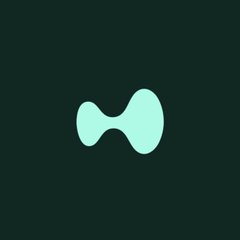 A mint-green Hyperliquid logo is centered on a dark teal background, representing the leading perpetual DEX highlighted in the post about top perp DEXs reaching $423 billion in 30-day trading volume with Hyperliquid capturing a 58% market share.