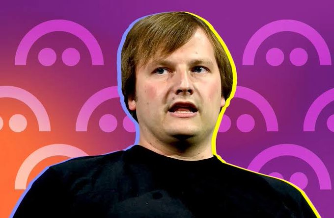 A stylized graphic image of Aave founder Stani Kulechov against a purple background featuring repeating Aave ghost logos, relating to the post about Aave's decision to wind down deployments on Scroll, zkSync, Sonic, Metis, Soneium, and Aptos.