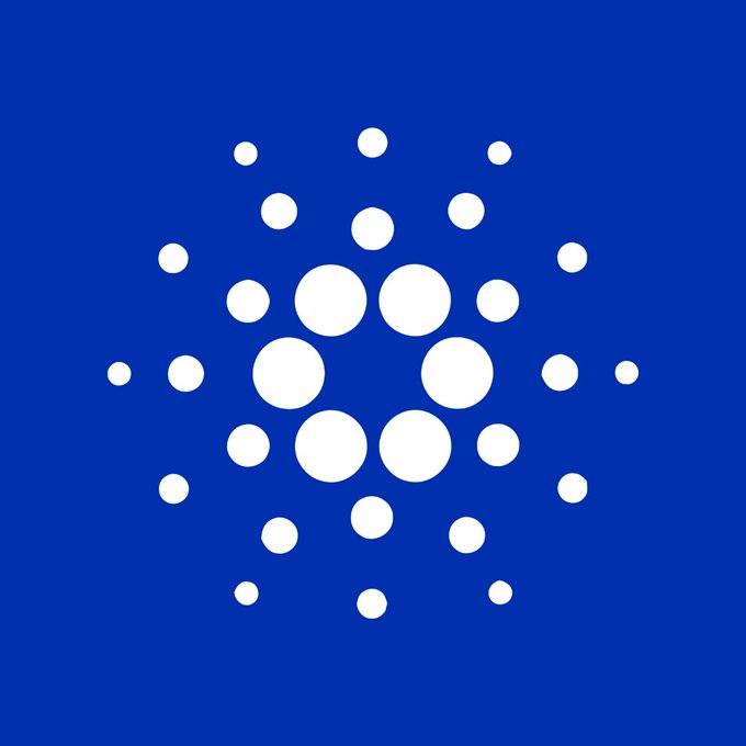 A blue graphic featuring a circular arrangement of white dots of varying sizes, representing the Cardano blockchain logo, complements the announcement of SugarRushDEX, a new high-performance decentralized exchange being built on Cardano by the SundaeSwap team.