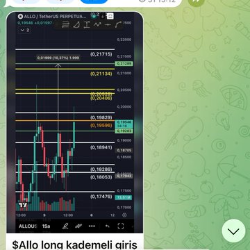 The image displays a screenshot of an app with two charts visible - one showing the value of Bitcoin (BTC) over time, another indicating the price of EUR/USD. The text in the image provides information about the market trends, but does not seem to be directly related to the post.
