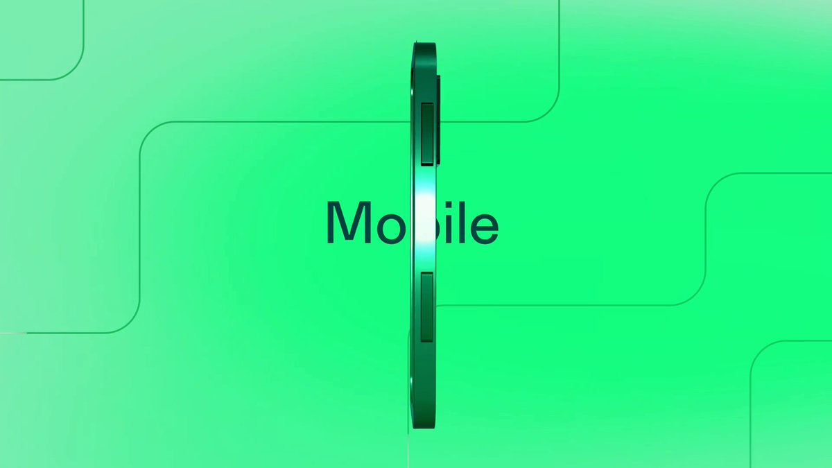 The image features a green background with white text that reads "Mobile" at the top, followed by a line of code or instructions below it. The text appears to be related to a mobile device, possibly an iPhone, as indicated by the word "safe." The image also includes a small image of a phone positioned vertically in the center, which further emphasizes the theme of mobile devices and their importance in today's world.