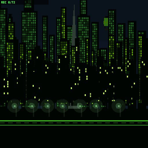 The image features a digital illustration of a cityscape rendered in shades of green and black, giving it an urban feel. The city appears to be populated with tall buildings, creating a sense of depth and dimension. There are multiple streetlights scattered throughout the scene, illuminating the area and adding to the overall atmosphere. The image also contains text that reads "Pixel City 001 is already in Algorand Collection of generative art of code developed on own platform, own Market, connection with @PeraAlgoWallet and with the @EXA_Market and @RandGallery for secondary market". This suggests that the artist has created a unique piece of digital art inspired by the pixel city concept.