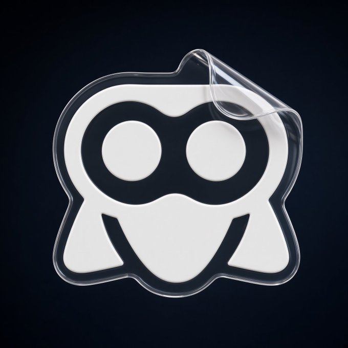 A transparent sticker of a robot mascot is being peeled at the corner against a dark background.

The image of a peeled-back transparent layer visually reinforces the post's point about transparency—suggesting that Allbridge's explorer tool "peels back" the opaque "processing" label to reveal meaningful insight into how cross-network transfers are actually progressing.